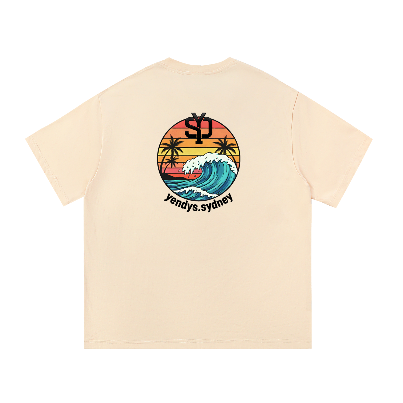 Mens Wave Heavyweight Tee