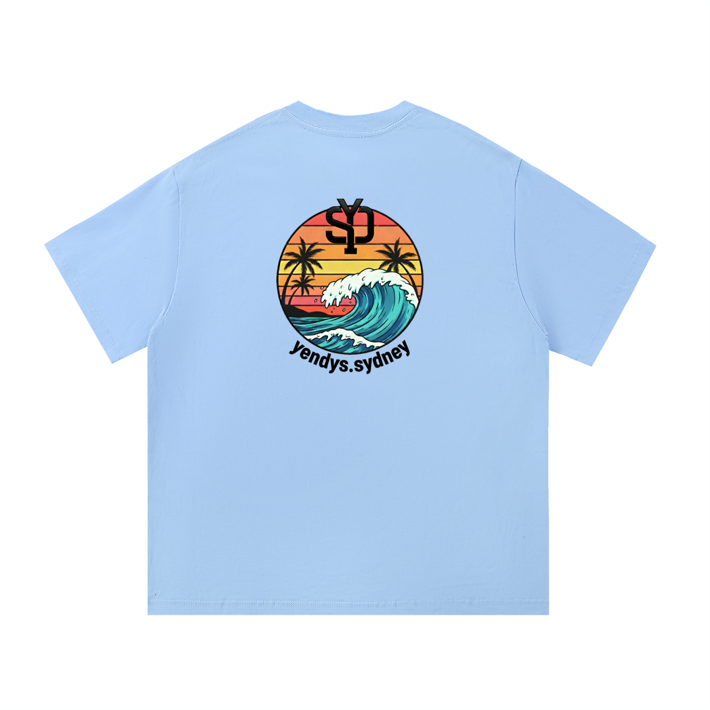 Mens Wave Heavyweight Tee